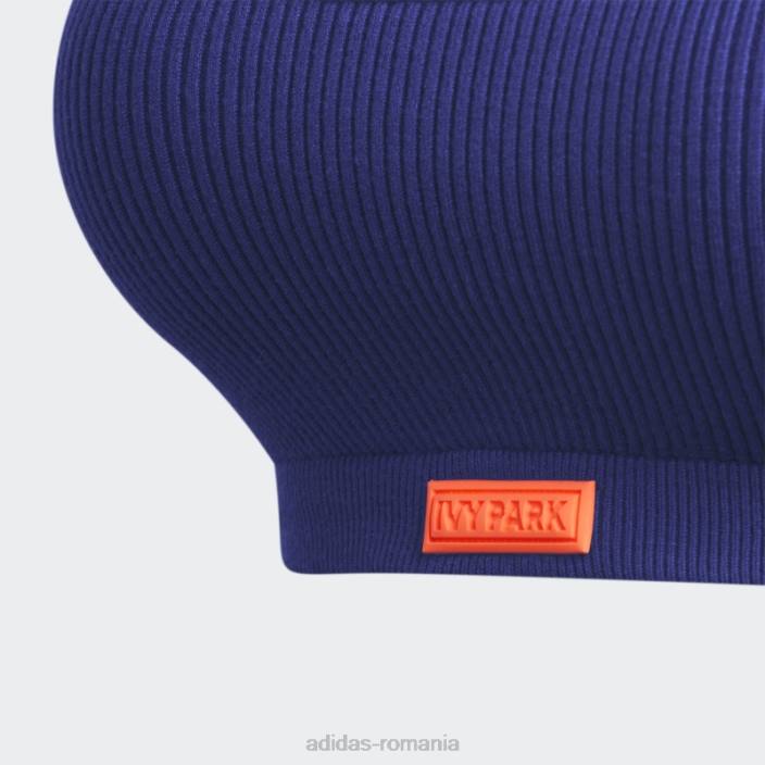 Adidas sutien din tricot indigo (mărime plus) femei indigo 2JBN3688