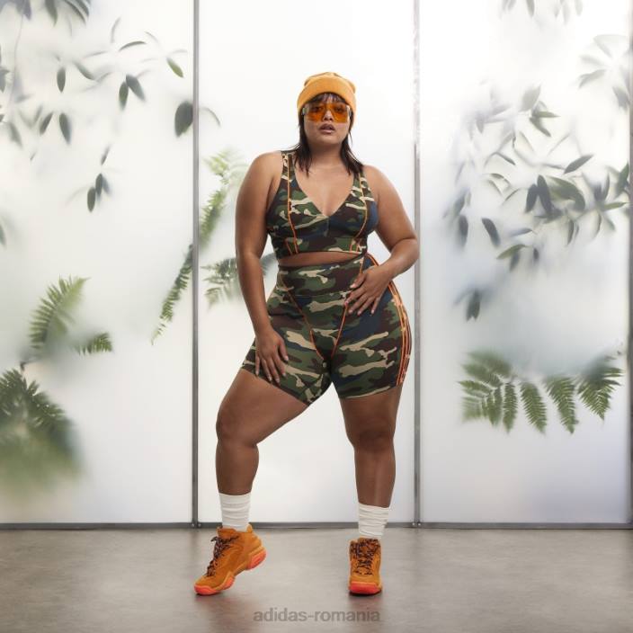 Adidas sutien triunghi aop camo fashion (plus size) adidas femei aop camo 2JBN2649