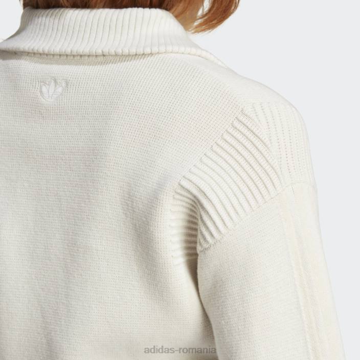 Adidas top adidas tricot versiune alb albastru femei alb/aluminiu 2JBN17451