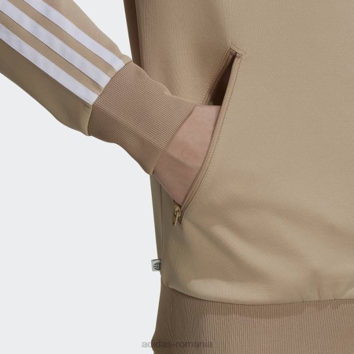 Adidas top bej primeblue sst track top femei bej 2JBN16474