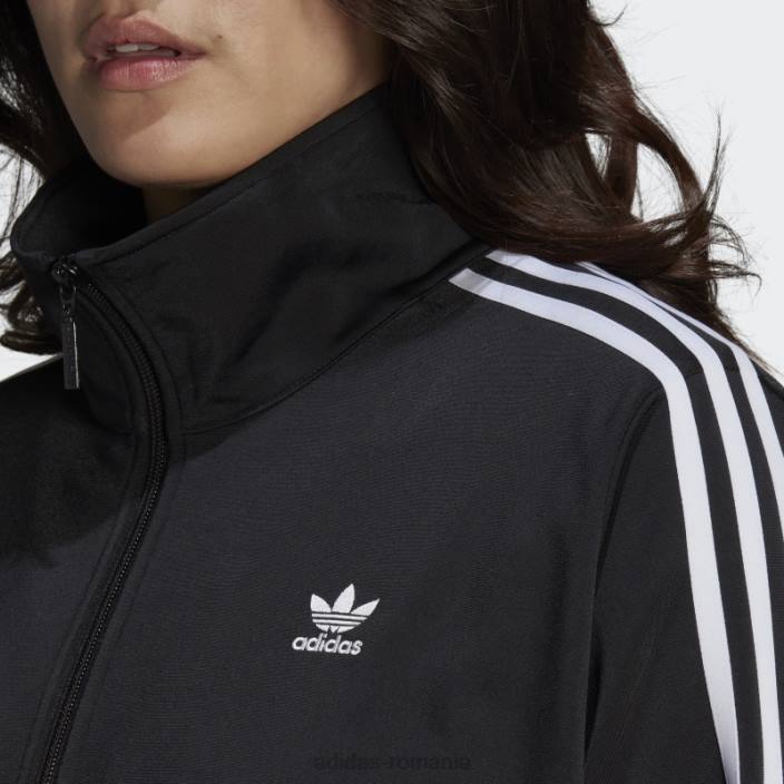Adidas top negru adicolor classics firebird (mărime plus) femei negru 2JBN17483