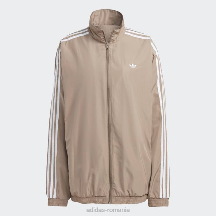 Adidas top supradimensionat maro cretos femei maro cretos 2JBN16864