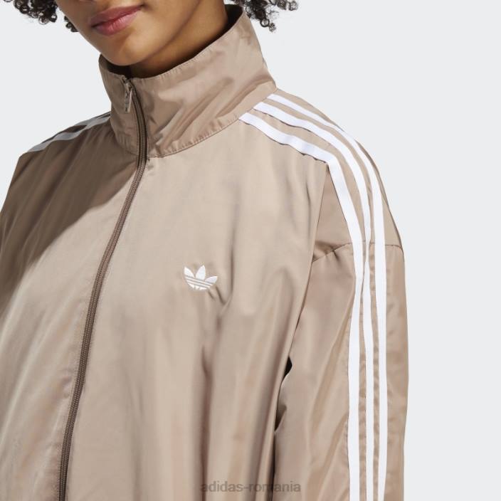 Adidas top supradimensionat maro cretos femei maro cretos 2JBN16864