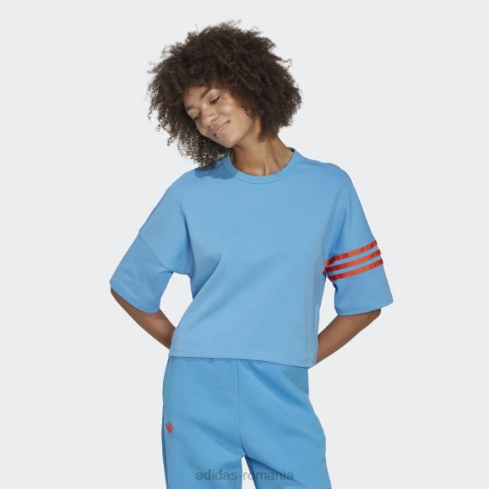 Adidas tricou adicolor blue neuclassics adidas femei albastru 2JBN2934