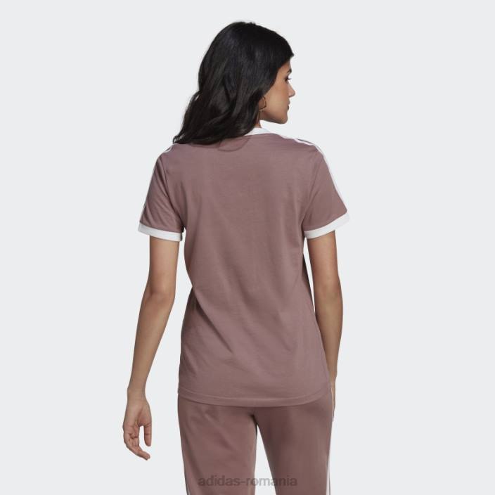 Adidas tricou adicolor classics cu 3 dungi violet femei Violet 2JBN10255