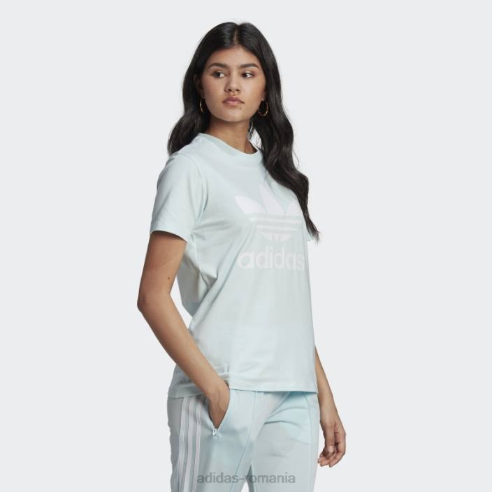 Adidas tricou adicolor classics trefoil albastru femei albastru 2JBN3691