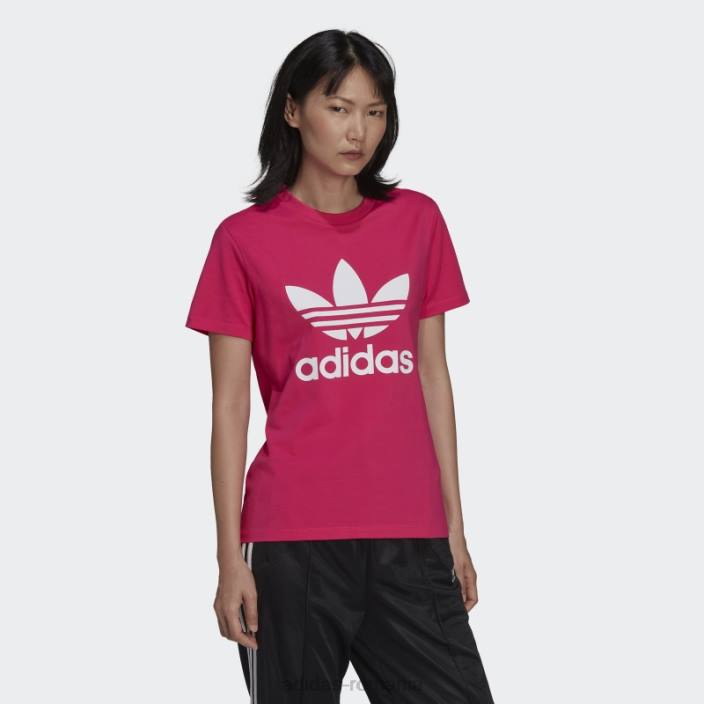 Adidas tricou adicolor classics trefoil magenta real femei magenta real 2JBN10076