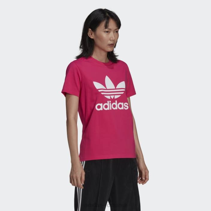 Adidas tricou adicolor classics trefoil magenta real femei magenta real 2JBN10076