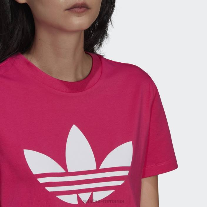 Adidas tricou adicolor classics trefoil magenta real femei magenta real 2JBN10076