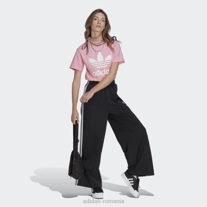Adidas tricou adicolor classics trefoil roz femei roz 2JBN9566