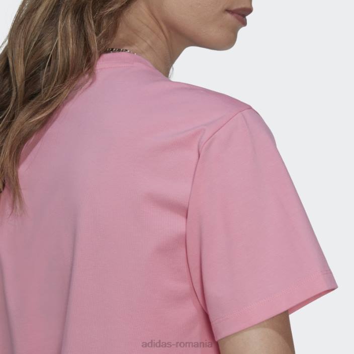 Adidas tricou adicolor classics trefoil roz femei roz 2JBN9566
