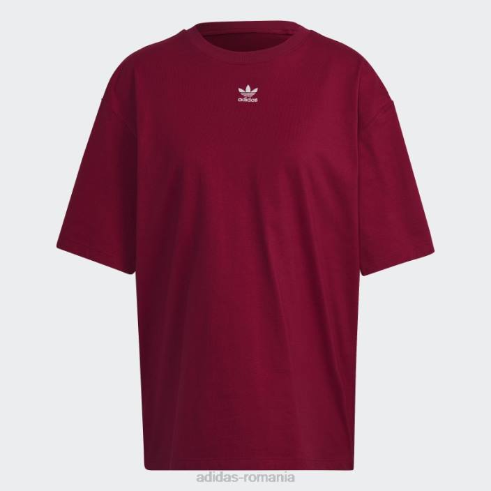 Adidas tricou adicolor essentials burgundy femei Burgundia 2JBN10220