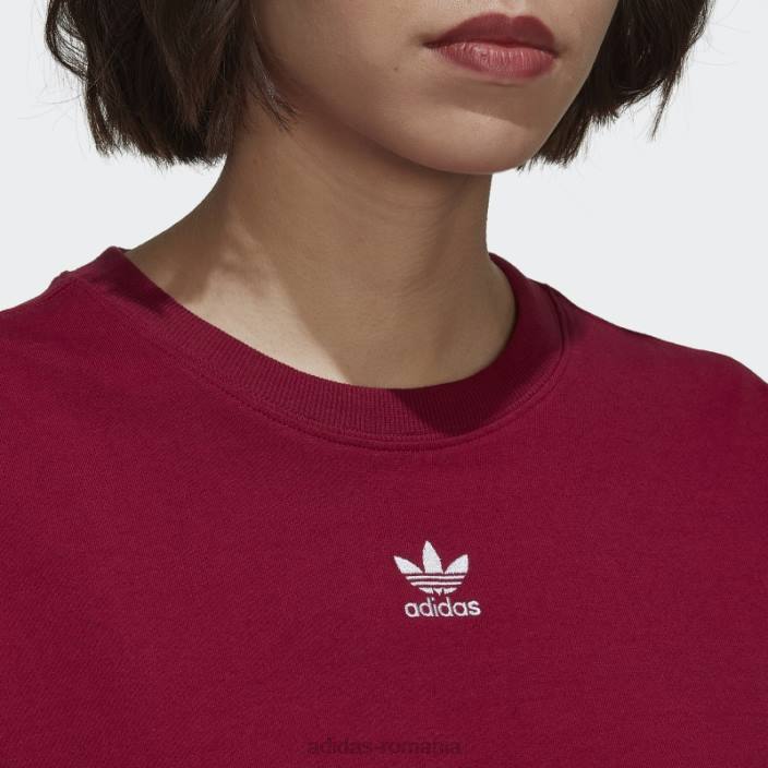 Adidas tricou adicolor essentials burgundy femei Burgundia 2JBN10220