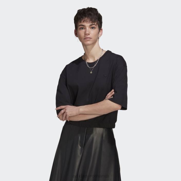 Adidas tricou adicolor negru contemporan femei negru 2JBN3049