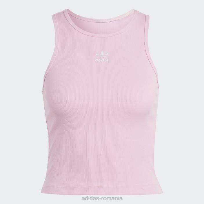 Adidas tricou adidas cu coaste adicolor essentials roz adevărat femei roz adevarat 2JBN9495