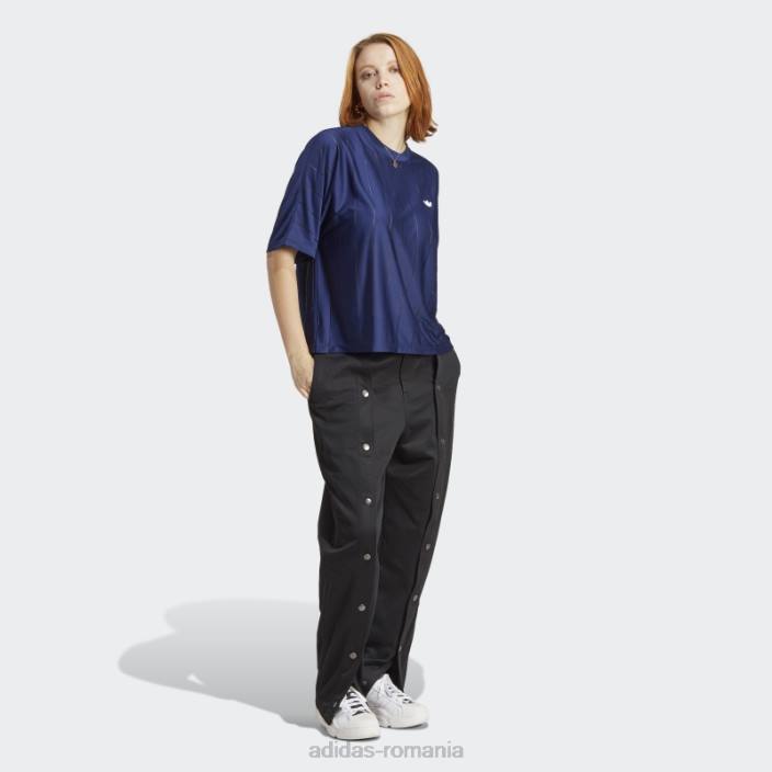 Adidas tricou cu mânecă scurtă versiunea albastru de noapte femei cer de noapte 2JBN9628