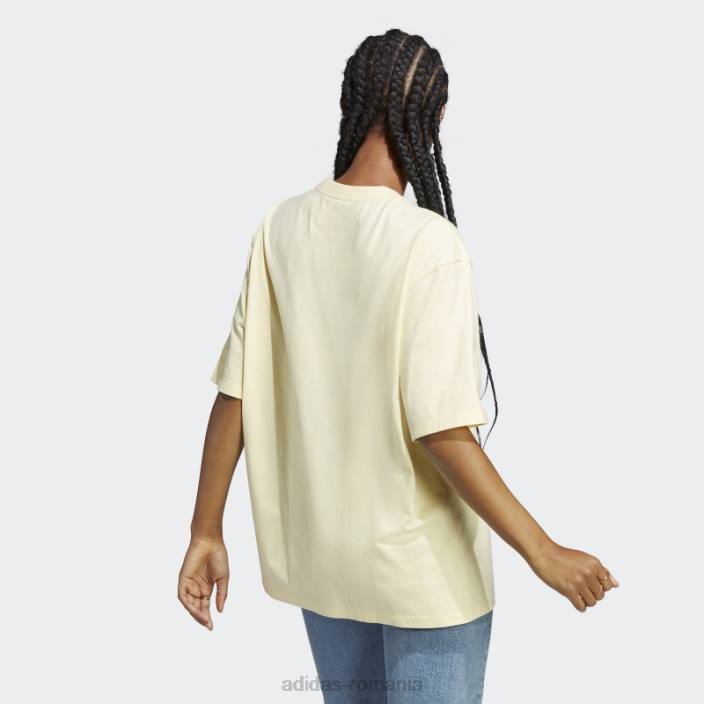 Adidas tricou galben adicolor essentials femei galben 2JBN10060