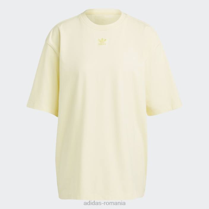 Adidas tricou galben adicolor essentials femei galben 2JBN10060