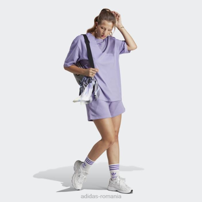Adidas tricou lila adicolor essentials femei liliac 2JBN9142