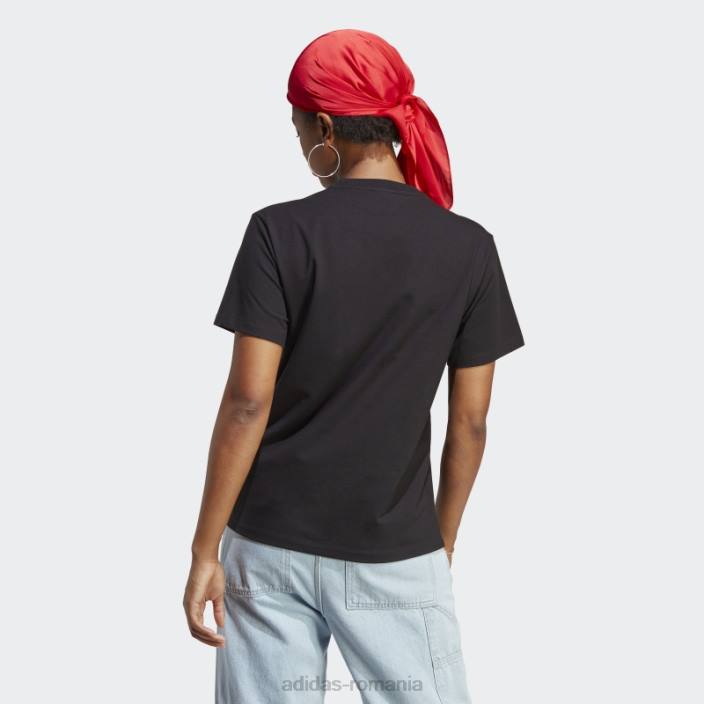 Adidas tricou negru adicolor classics trefoil femei negru 2JBN17465