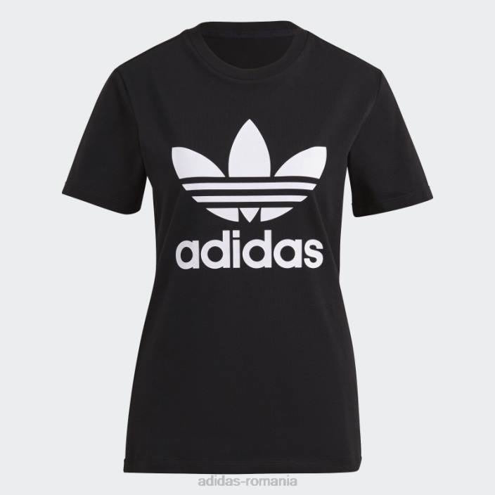 Adidas tricou negru adicolor classics trefoil femei negru 2JBN8903