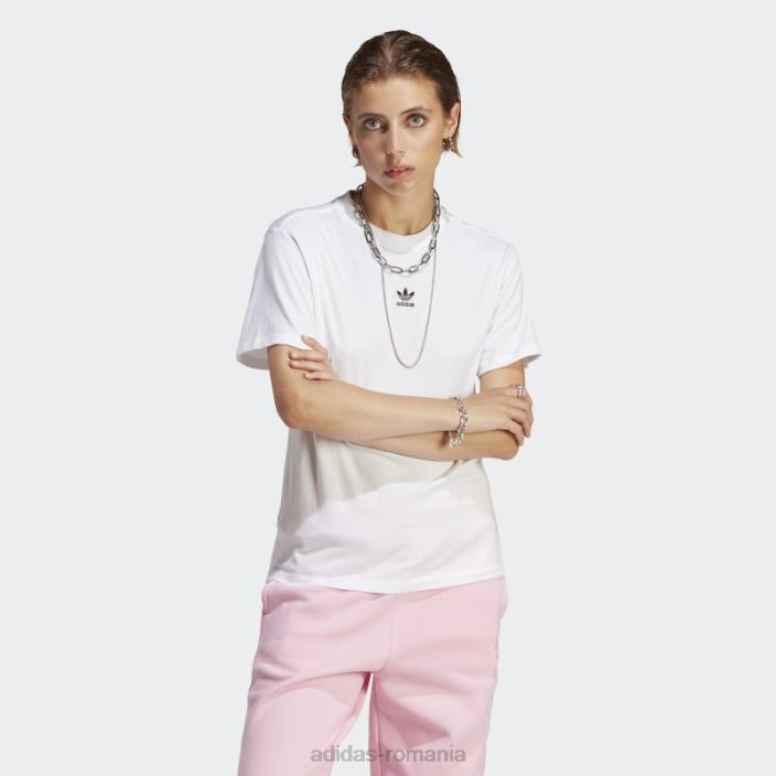 Adidas tricou obișnuit adicolor essentials alb femei alb 2JBN16582