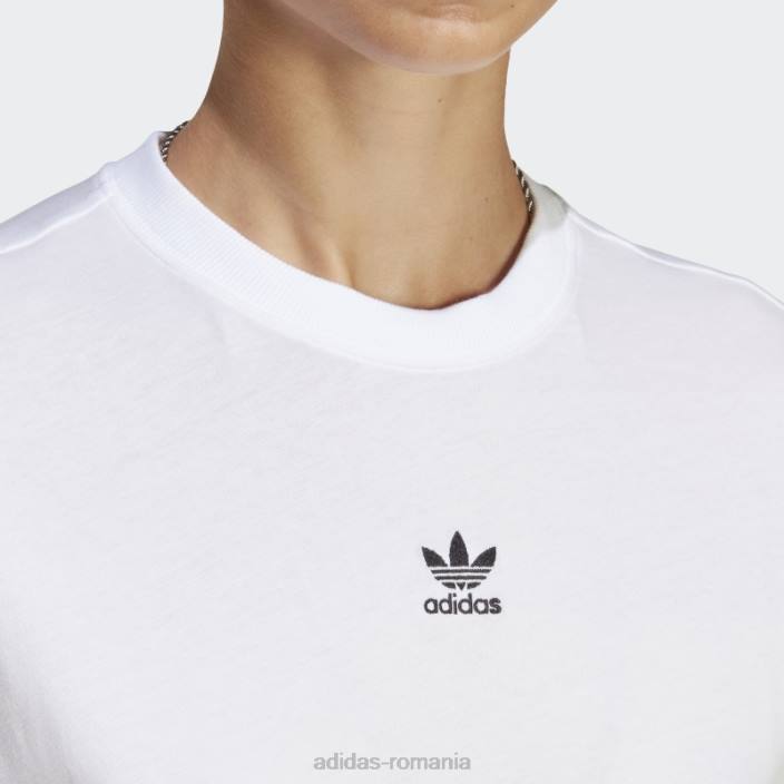 Adidas tricou obișnuit adicolor essentials alb femei alb 2JBN16582