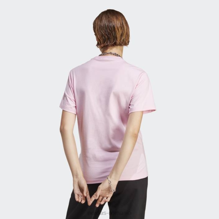 Adidas tricou obișnuit adicolor essentials roz adevărat femei roz adevarat 2JBN16571