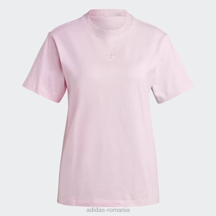 Adidas tricou obișnuit adicolor essentials roz adevărat femei roz adevarat 2JBN16571