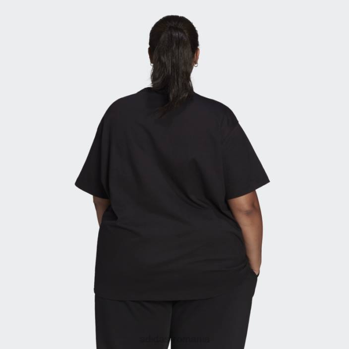 Adidas tricou (plus mărime) negru femei negru 2JBN8977