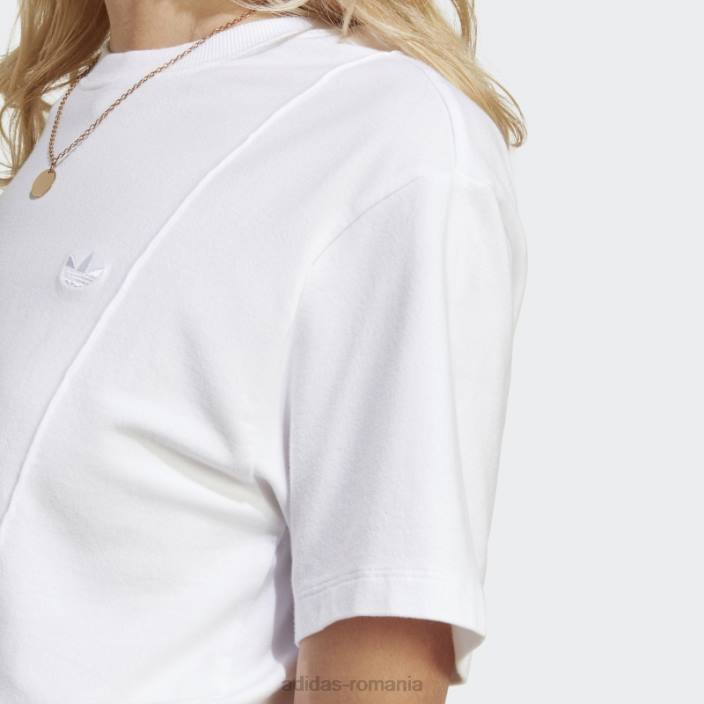 Adidas tricou premium essentials alb adidas femei alb 2JBN9750