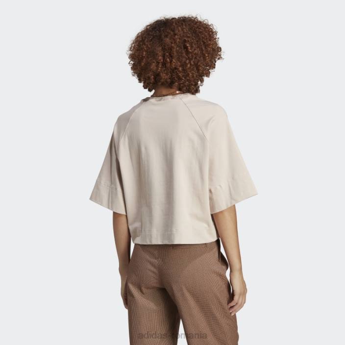 Adidas tricou premium essentials taupe adidas femei taupe 2JBN16674