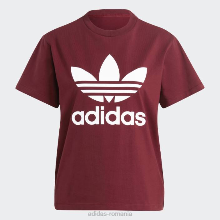 Adidas tricou roșu adicolor classics trefoil femei roșu 2JBN16523