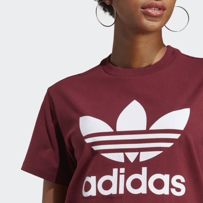 Adidas tricou roșu adicolor classics trefoil femei roșu 2JBN9065