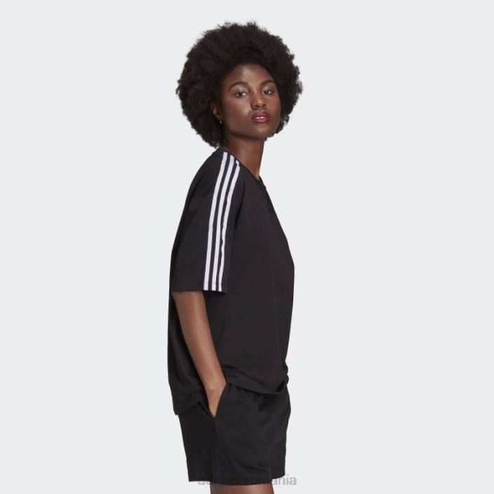 Adidas tricou supradimensionat adicolor classics negru adidas femei negru 2JBN10260