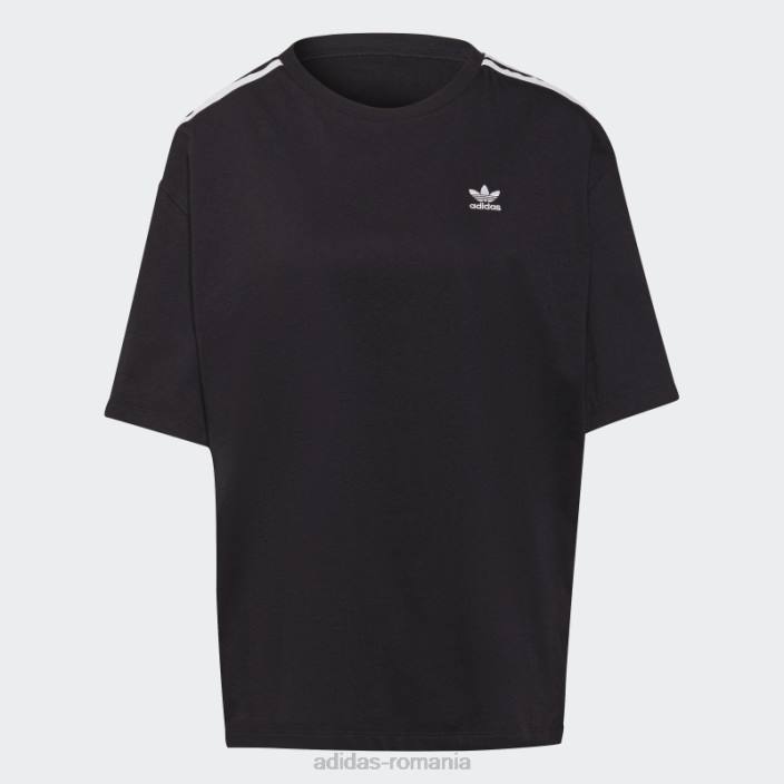 Adidas tricou supradimensionat adicolor classics negru adidas femei negru 2JBN10260