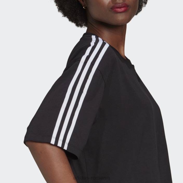 Adidas tricou supradimensionat adicolor classics negru adidas femei negru 2JBN10260