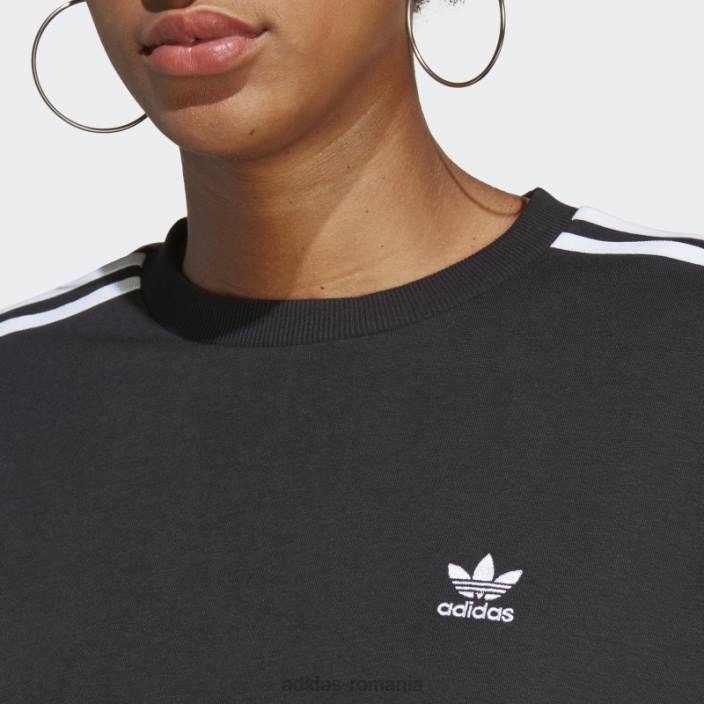 Adidas tricou supradimensionat negru adicolor classics femei negru 2JBN2351