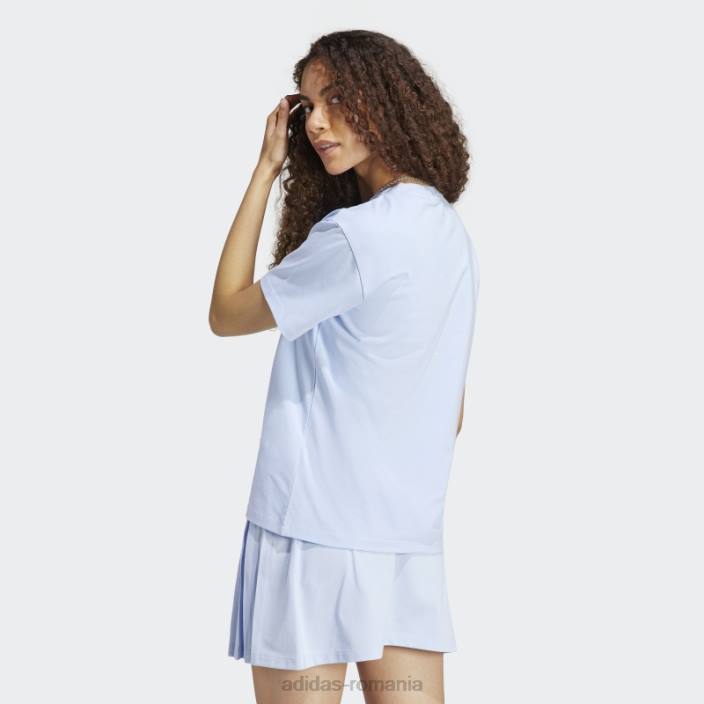 Adidas tricou trifoil adicolor classics albastru zori femei zori albastre 2JBN17492