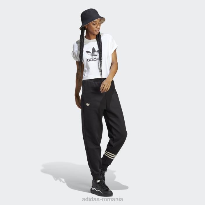 Adidas tricou trifoil alb adicolor clasics scurt adidas femei alb 2JBN8901