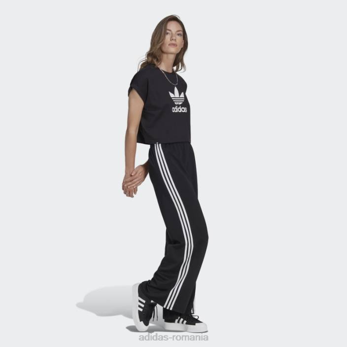 Adidas tricou trifoil scurt adicolor classics negru adidas femei negru 2JBN9396