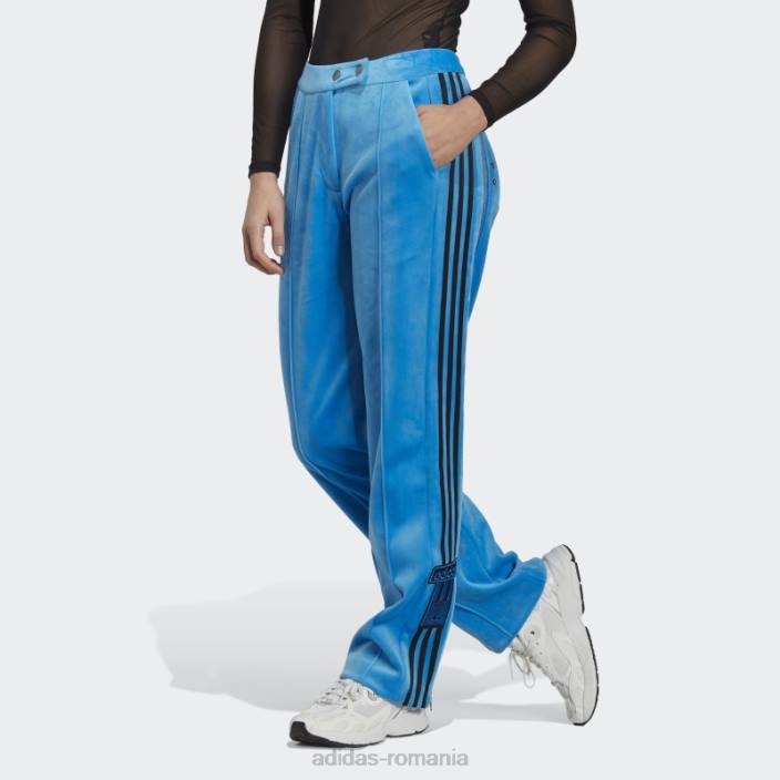 Adidas versiunea albastră biker adibreak joggeri pasăre albastră femei pasare albastra 2JBN16826