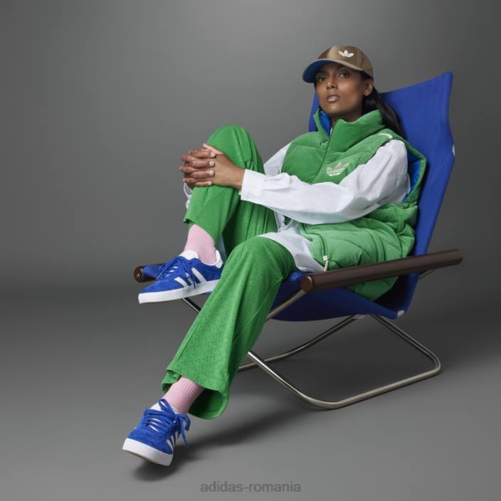 Adidas vesta de catifea adicolor verde anii 70 femei verde 2JBN2981