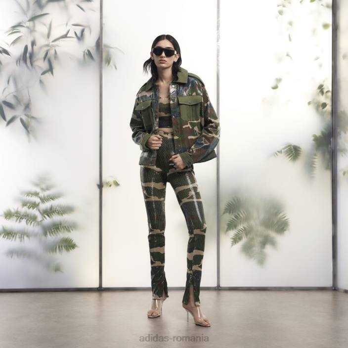 Adidas aop pantaloni camo paiete femei aop camo 2JBN10019