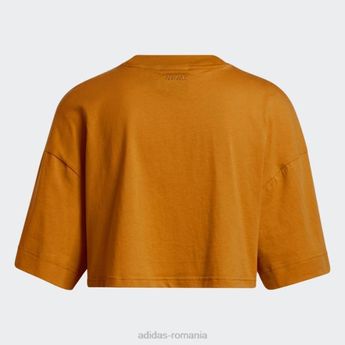 Adidas crop tee focus portocaliu femei focus portocaliu 2JBN16538