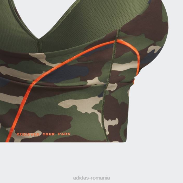 Adidas sutien triunghi elegant aop camo (mărime plus) adidas femei aop camo 2JBN9399