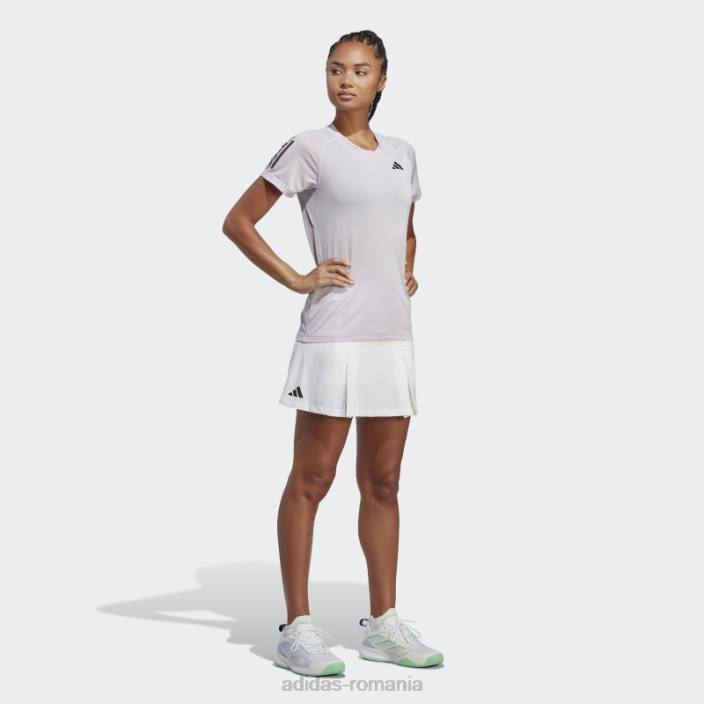 Adidas club tenis fusta plisata alb moda femei alb 2JBN9938