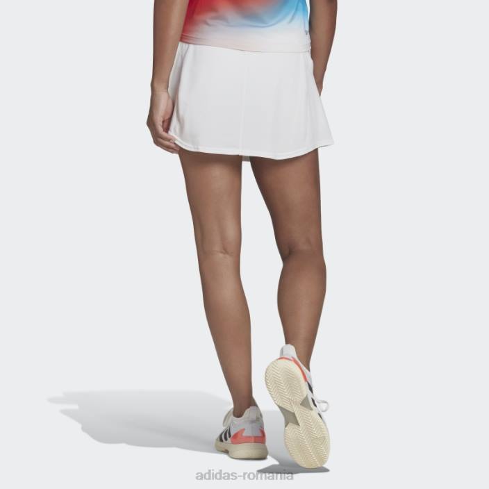 Adidas fusta meci de tenis alb adidas femei alb 2JBN3066