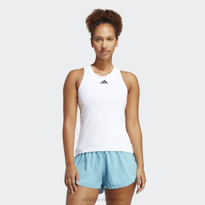 Adidas maiou club tenis alb femei alb 2JBN9956