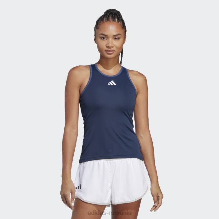 Adidas maiou de tenis club navy femei marina 2JBN16672